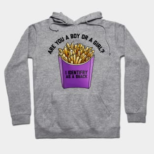 I Identifry As A Snack Hoodie